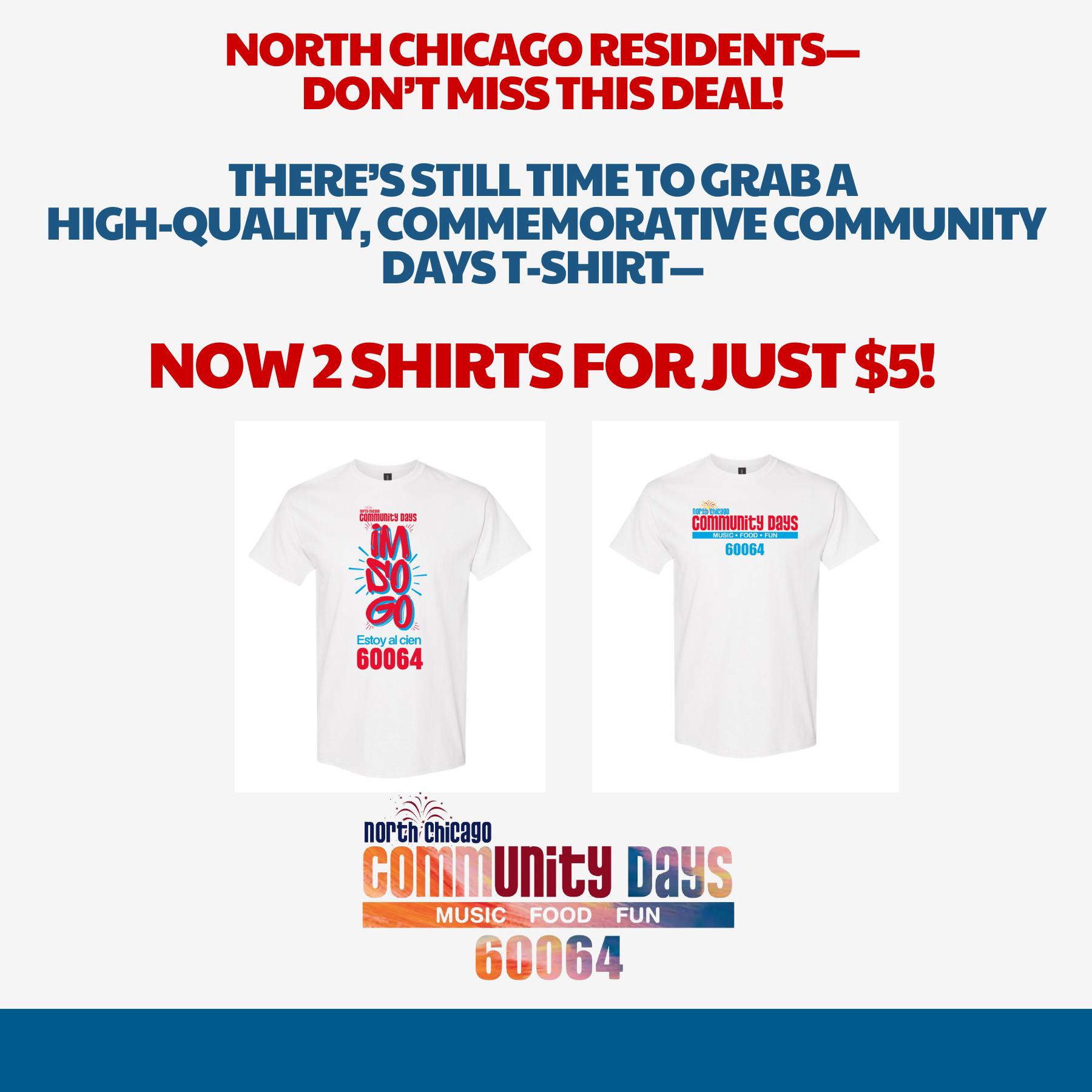 Shirts 2 for 5